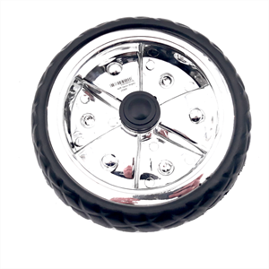 Набор колес для 3х-колесного велосипеда ПУ резина пластик 3243044-91 - фото 49069