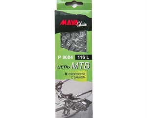 Цепь для велосипеда "MAYA" Р8004 116зв 320100-72ZM - фото 49429