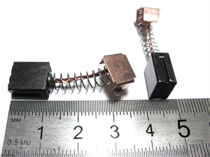 А29 Щетки графитовые УШМ-125/900 ИНТЕРСКОЛ 6*10*11 №559 - фото 50083