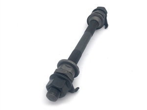 Е36 Ось переднего колеса "MTB" 3/8*140 конуса с пыльниками 3052711-3 - фото 52604