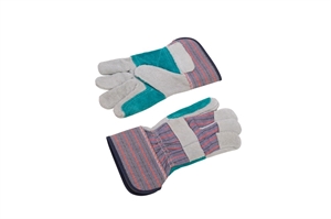 Перчатки спилковые комбинированные 67736 Россия  - фото 57861