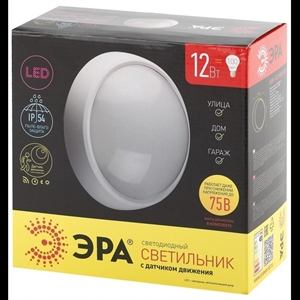 Светодиодный светильник Эра SPB-1-12-MWS IP54 12B - фото 60500