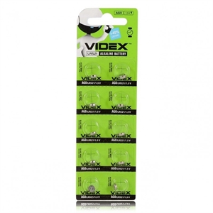 Батарейка VIDEX Alkaline LR521 - фото 63514