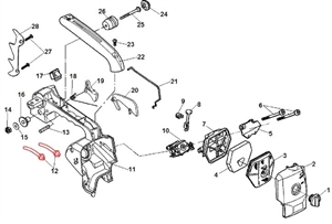 Я41 Шланг карбюратора 125T YD250018236 Champion - фото 65984