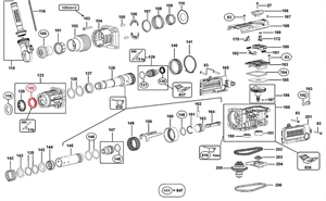 Ц14 Уплотнение 100782800 DEWALT - фото 66042