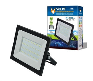 Светодиодный прожектор TM Volpe ULF-Q513 70W/DW IP65 210-240B Black  - фото 66226 Светодиодный прожектор TM Volpe ULF-Q513 70W/DW IP65 210-240B Black  - фото 66226
