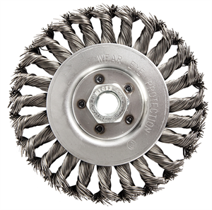 Кордщетка МШУ 175мм Практика радиальная витая М14 242-670 - фото 66409