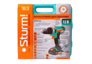 Аккумуляторная дрель Sturm CD3212L - фото 66825
