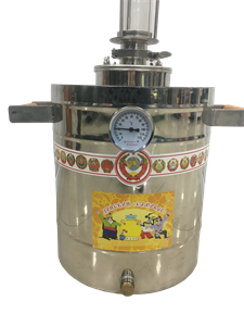 Дистиллятор нерж. 25л ЛЮКС d50 БКР - фото 67066