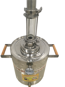 Дистиллятор нерж. 25л ЛЮКС d50 БКР - фото 67067