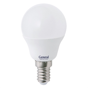 Лампа General GLDEN-G45F-7-230-E14-6500 - фото 67936
