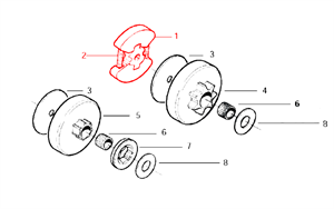 Ж52 Сцепление 2035,530014949. HUSQVARNA - фото 68537