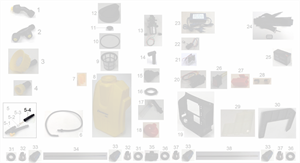 О67  Штуцер Рукоятки управления SA12/SA16 SA16134 CHAMPION - фото 69225