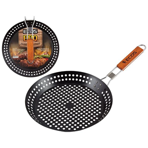 Решетка для гриля круглая ECOS 24031D 30х30х5см - фото 69709