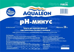 Средство для снижения уровня PH-минус "Aqualeon" жидкий 12кг - фото 69815