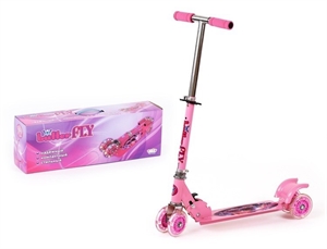 Самокат 4-х колесный с лампочками CMS010 - фото 70114