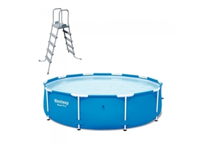 Бассейн каркасный круглый BESTWAY 427x132 см 16501 л 5612U - фото 70221