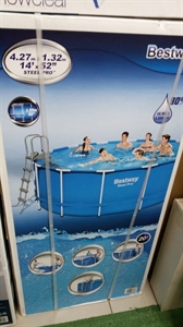 Бассейн каркасный круглый BESTWAY 427x132 см 16501 л 5612U - фото 70222