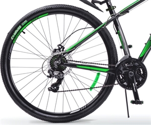 Велосипед BLACK AQUA Cross 2981 D matt 29" лимонный GL-502D - фото 70249