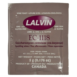 Дрожжи винные LALVIN EC-1118 - фото 70736