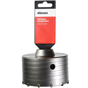 Коронка SDS-plus DERZHI по кирпичу d-120мм 8306-016 - фото 71199