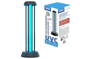 Светильник UGL-T01A-36W/UVCO Black ультрафиолетовый бактерицидный настольный, ТМ Uniel,  - фото 71607