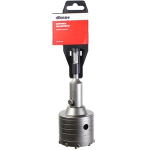 Коронка SDS-plus DERZHI по кирпичу d-70мм 8306-009 - фото 73571