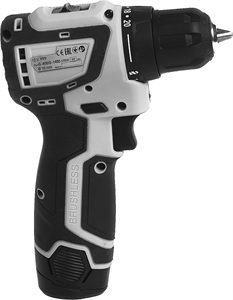 Аккумуляторная дрель ИНТЕРСКОЛ ДА-10/12В бесщет. двиг. кейс - фото 73679