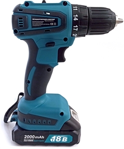 Акк. дрель Profipower MKBL18B 18B, 2х2,0А*ч, Т0056 - фото 73985