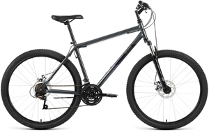 Велосипед Altair MTB HT 27,5  2,0 disc темно-серый/черный - фото 77645