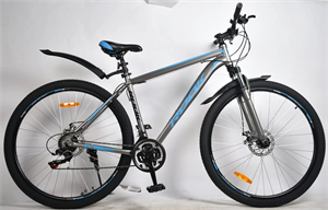 Велосипед Rook MA290D серый/синий - фото 77816