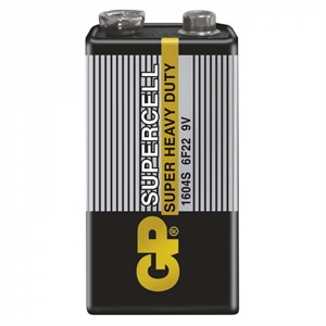 Батарейка GP Supercell 6LR61 1604S-S1 крона - фото 78888