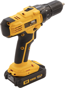 Дрель-шуруповерт аккумуляторная CDL-IB-18-02, Denzel, 26113 - фото 79408