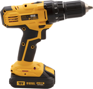 Дрель-шуруповерт аккумуляторная CDL-IB-18-02, Denzel, 26113 - фото 79410