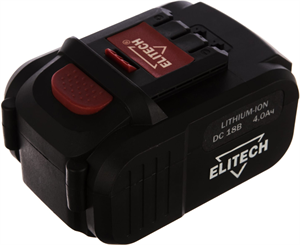 Аккумулятор Elitech 18B, 4,0А/ч 1820.067700 - фото 79835