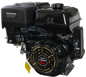 Двигатель бензиновый LIFAN 190FD (15 л.с. 25мм) электростартер - фото 81023
