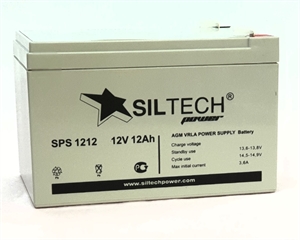 Аккумулятор SILTECH 12В SPS1212 - фото 81107