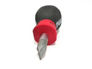 Шлицевая отвертка SoftFinish (короткое круглое жало) 8,0*25 26967 - фото 8181